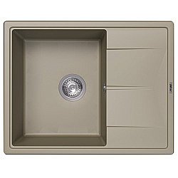 Кухонная мойка Abber Quarz 65х51 AQ2903S песочная матовая купить в интернет-магазине сантехники Sanbest