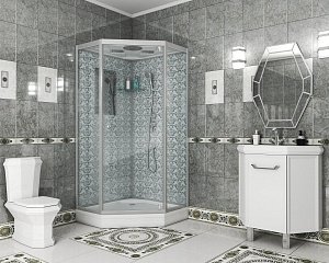 Душевая кабина Niagara Lux NG-7701DW 90x90 купить в интернет-магазине Sanbest