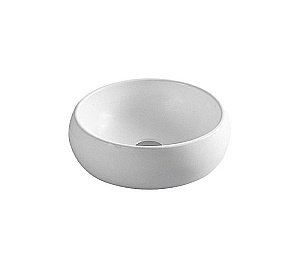 Раковина накладная Ceramalux N 40 5004 белая купить в интернет-магазине Sanbest