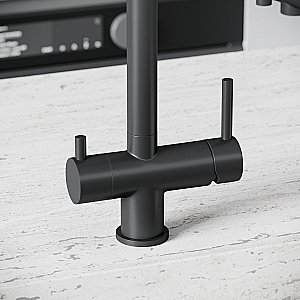 Смеситель для кухни Sancos Foster SC4014MB черный матовый купить в интернет-магазине сантехники Sanbest