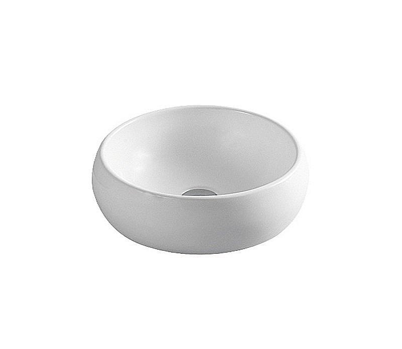 Раковина накладная Ceramalux N 40 5004 белая купить в интернет-магазине Sanbest