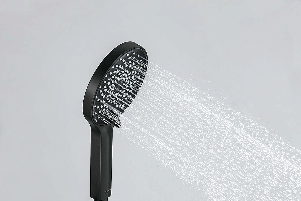 Душевой гарнитур Aquatek Лугано AQ2035MB черный матовый купить в интернет-магазине сантехники Sanbest