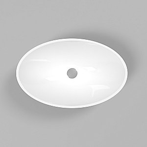 Раковина накладная WhiteCross AQUAMARINE 56 0715.056035.100 белая купить в интернет-магазине Sanbest