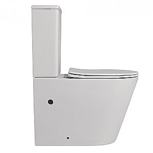 Унитаз ABBER Bequem AC1112 с крышкой микролифт, с бачком, безободковый купить в интернет-магазине Sanbest