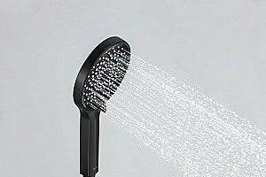 Душевой гарнитур Aquatek Лугано AQ2035MB черный матовый купить в интернет-магазине сантехники Sanbest