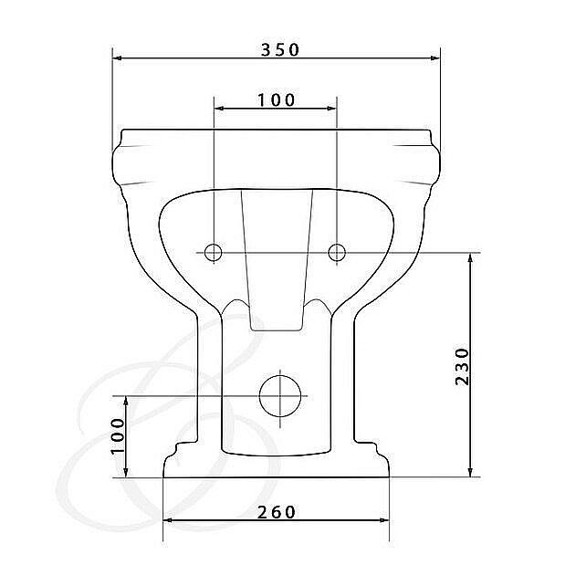 Биде напольное Caprigo Borgo 3814 купить в интернет-магазине Sanbest