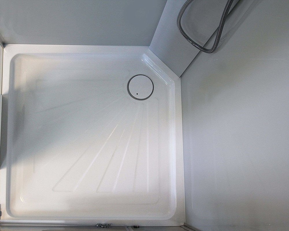 Душевая кабина Cerutti SPA Mimi 90T 90x90 прозрачная/хром купить в интернет-магазине Sanbest