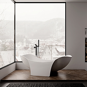 Ванна Black&White Swan SB3050 170x82 белая купить в интернет-магазине Sanbest