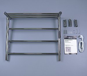 Полотенцесушитель электрический ABBER Standard AH4614 хром купить в интернет-магазине сантехники Sanbest