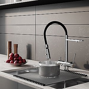 Смеситель для кухни Iddis Ace ACESBFFi05 хром купить в интернет-магазине сантехники Sanbest