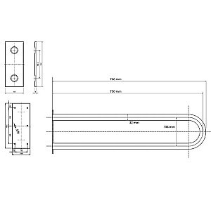 Поручень Bemeta Help 301707303 белый купить в интернет-магазине сантехники Sanbest