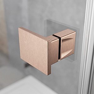 Душевая дверь Radaway Essenza Brushed Copper DWJ 110 стекло прозрачное/профиль брашированная медь купить в интернет-магазине Sanbest