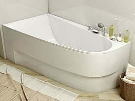 Акриловая ванна Boomerang 180x100 левая купить в интернет-магазине сантехники Sanbest