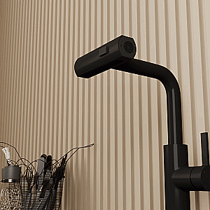 Смеситель для кухни Rush Tinos TI3732-18Black черный матовый купить в интернет-магазине сантехники Sanbest