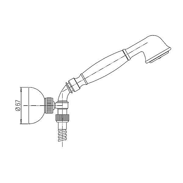 Душевой гарнитур PAINI Liberty 17F3131 бронза купить в интернет-магазине сантехники Sanbest
