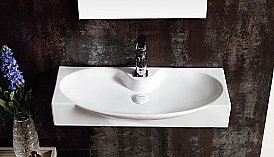 Раковина Ceramalux N 68 STR4282A белая купить в интернет-магазине Sanbest