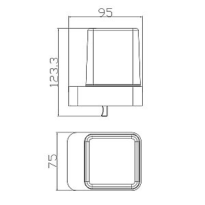 Диспенсер Rav-Slezak Nil NLA0303MG серый матовый купить в интернет-магазине сантехники Sanbest
