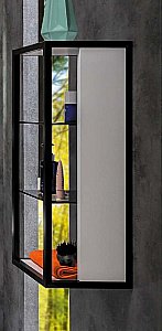 Пенал Armadi Art Loft низкий белый для ванной в интернет-магазине сантехники Sanbest