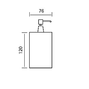 Диспенсер настольный Cisal XION XI090611D1 нержавеющая сталь купить в интернет-магазине сантехники Sanbest