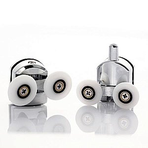 Душевой уголок ABBER Schwarzer Diamant AG01180 100x80 стекло прозрачное/профиль хром купить в интернет-магазине Sanbest