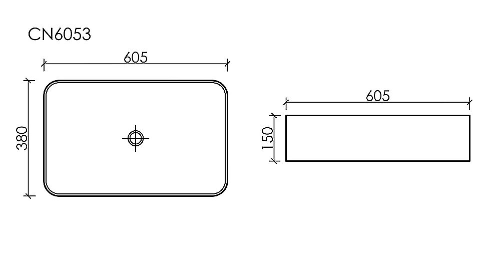 Раковина Ceramica Nova Element CN6053 белая купить в интернет-магазине Sanbest