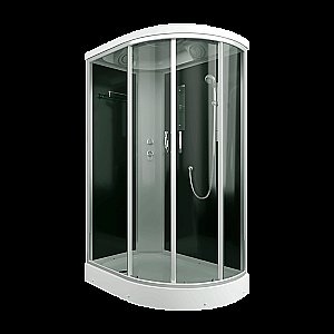 Душевая кабина Alex Baitler 120х80 ER3512 стекло тонированное/профиль хром купить в интернет-магазине Sanbest