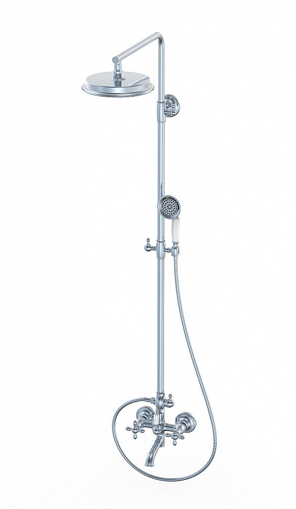Душевая система WONZON & WOGHAND RETRO, Хром (WW-88739020-CR) купить в интернет-магазине сантехники Sanbest