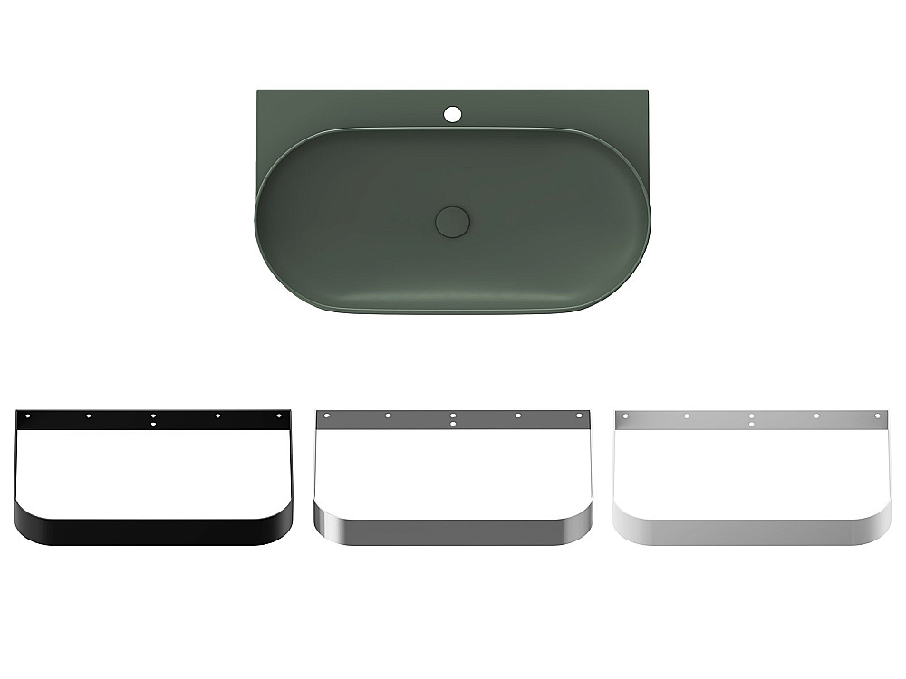 Раковина Ravak Yard 800 XJX08280000 зеленый купить в интернет-магазине Sanbest