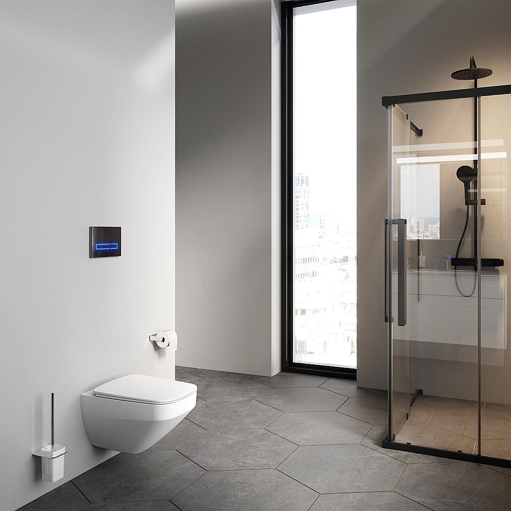 Унитаз подвесной AM.PM Inspire V2.0 C50A1700MWSC белый матовый, безободковый купить в интернет-магазине Sanbest