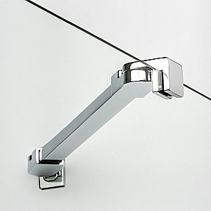 Душевой уголок NEW TRENDY NEW RENOMA 100x100 стекло прозрачное/профиль хром купить в интернет-магазине Sanbest