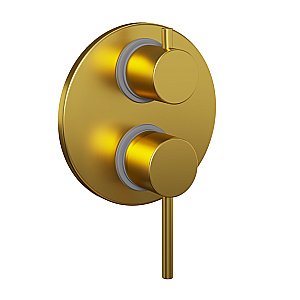 Смеситель для ванны PAINI Cox 78PJSET26911BATH матовое золото купить в интернет-магазине сантехники Sanbest