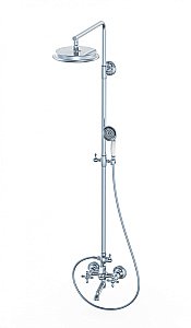 Душевая система WONZON & WOGHAND RETRO, Хром (WW-88739020-CR) купить в интернет-магазине сантехники Sanbest