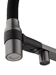 Смеситель для кухни WONZON & WOGHAND WW-88458013-BGM темный графит купить в интернет-магазине сантехники Sanbest