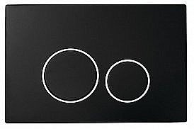 Кнопка смыва Boheme Black Chromo 662 купить в интернет-магазине сантехники Sanbest