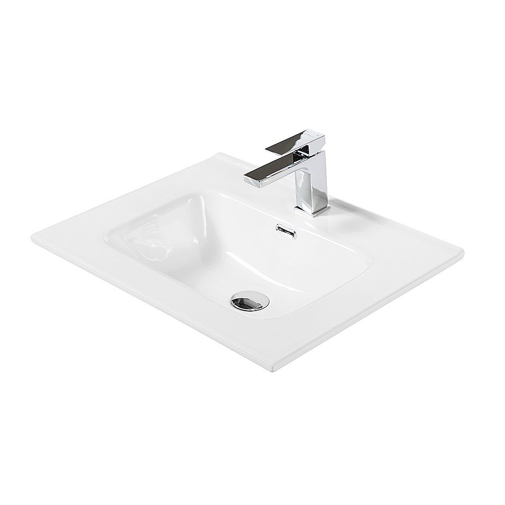 Тумба с раковиной BelBagno KRAFT 60 2C-SO/BB600ETL Rovere Tabacco для ванной в интернет-магазине Sanbest
