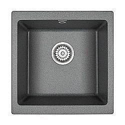 Мойка кухонная Paulmark Brilon PM404800-DG Серая купить в интернет-магазине сантехники Sanbest