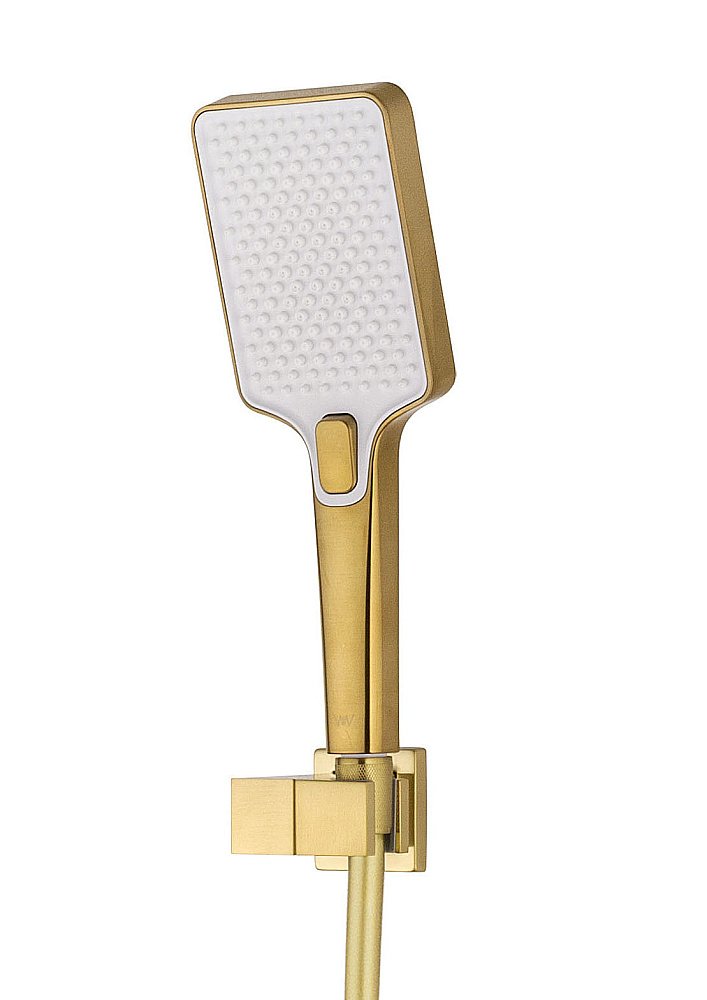 Смеситель для ванны с душем WONZON & WOGHAND DIAMOND, Брашированное золото (WW-88639011- BG) купить в интернет-магазине сантехники Sanbest