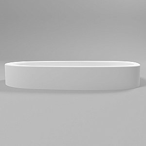 Раковина накладная WhiteCross MOONSTONE E 70 0731.070035.200 белая матовая купить в интернет-магазине Sanbest