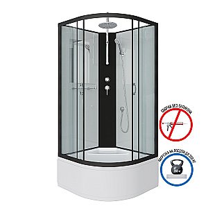 Душевая кабина Niagara Classic NG-6708-14BKT 90x90 купить в интернет-магазине Sanbest