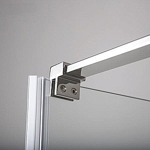 Душевой угол Aquanet Beta NWD1231 150x80 L левый, стекло прозрачное/профиль хром купить в интернет-магазине Sanbest