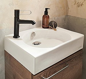 Раковина Jacob Delafon ODEON RIVE GAUCHE EGN112-00 45 белая купить в интернет-магазине Sanbest