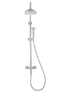 Душевая система с термостатом WONZON & WOGHAND RETRO, Белый матовый (WW-B3041-MW) купить в интернет-магазине сантехники Sanbest