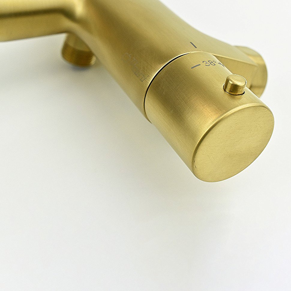 Смеситель для ванны PAINI Cox 78PJ111TH золото матовое купить в интернет-магазине сантехники Sanbest