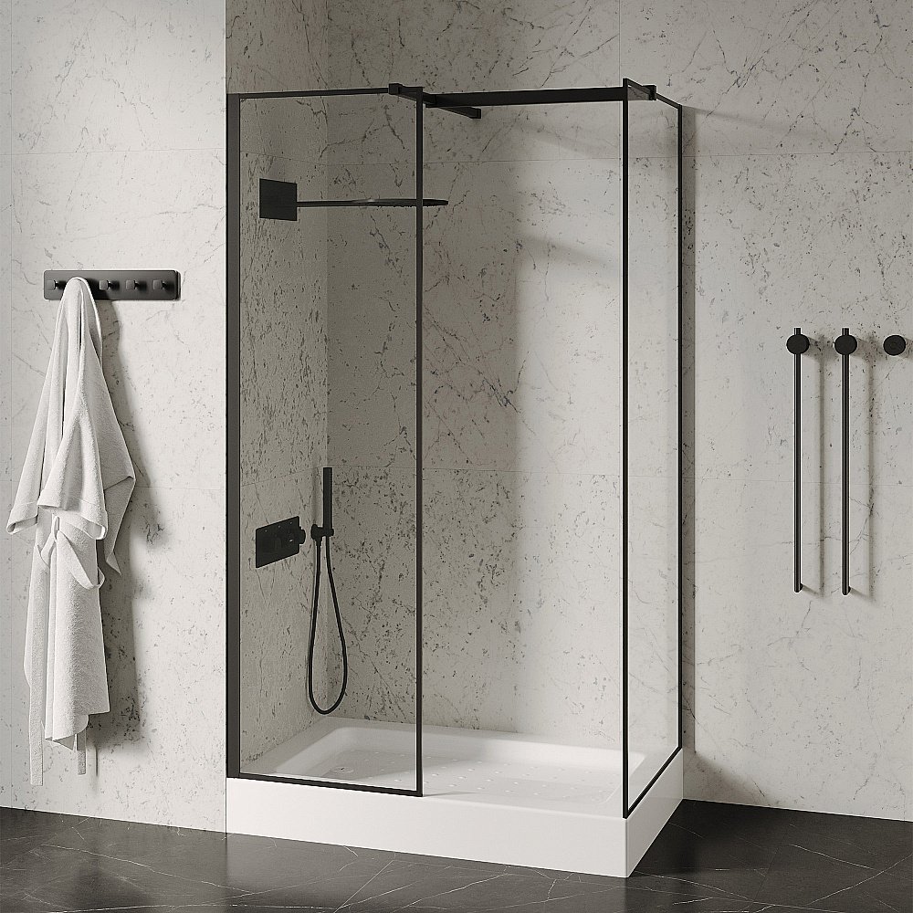 Душевой поддон Abber AD3C128 120х80 белый купить в интернет-магазине Sanbest