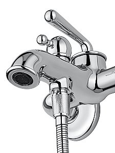 Смеситель для ванны с душем WONZON & WOGHAND STEAM, Хром (WW-88639008-CR) купить в интернет-магазине сантехники Sanbest