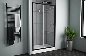 Душевая дверь Bravat BLACKLINE BD120.4101B купить в интернет-магазине Sanbest