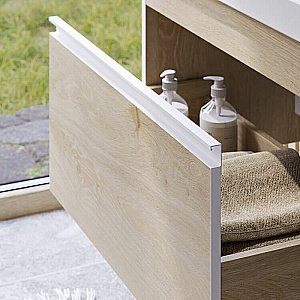 Тумба с раковиной Aqwella Urban 80 URB0108 дуб давос для ванной в интернет-магазине Sanbest