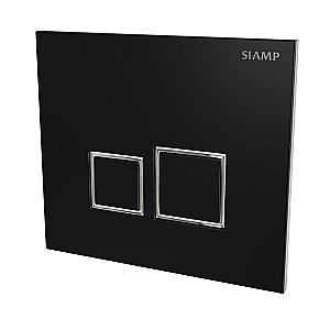 Кнопка для инсталляции Taliente Square 31204110 черная матовая купить в интернет-магазине сантехники Sanbest