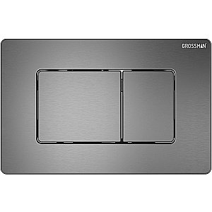 Кнопка для инсталляций Grossman Classic 700.K31.04.42M.42MRUS графит сатиновый купить в интернет-магазине сантехники Sanbest