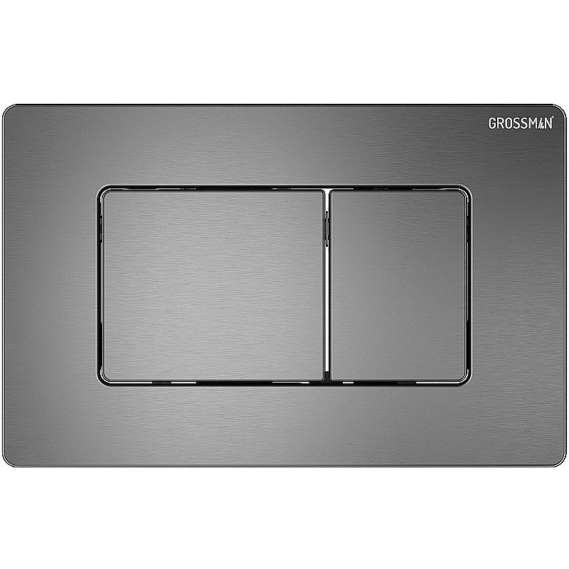 Кнопка для инсталляций Grossman Classic 700.K31.04.42M.42MRUS графит сатиновый купить в интернет-магазине сантехники Sanbest